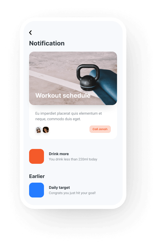 Tech Startup Smart Notification Feature Mobile Img